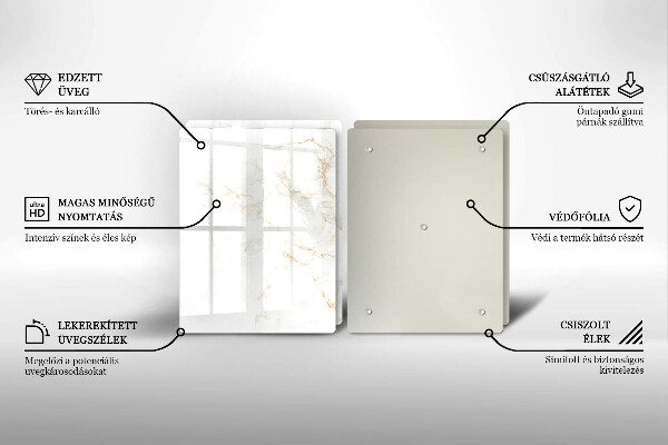 Deska do krojenia Elegancki kamień marmur