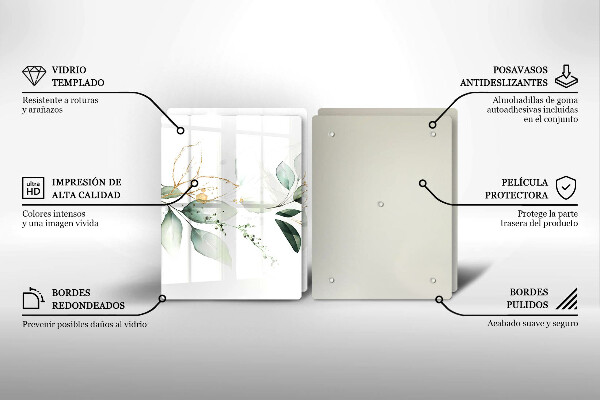 Deska do krojenia Akwarelowe liście