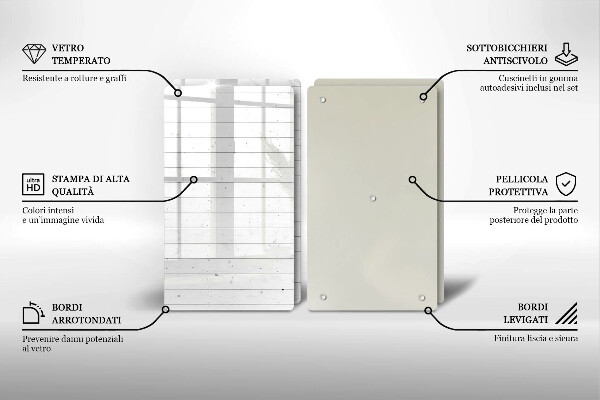 Deska do krojenia Nowoczesne jasne deski