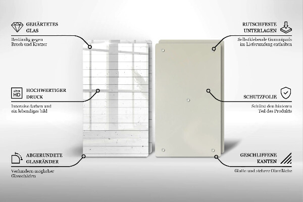 Deska do krojenia Nowoczesne jasne deski