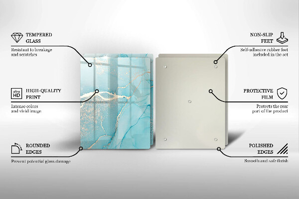 Deska do krojenia Abstrakcja kamień