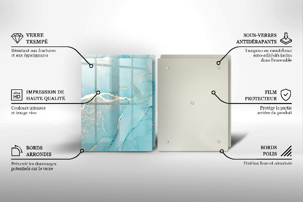 Deska do krojenia Abstrakcja kamień