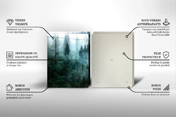 Deska do krojenia Las we mgle