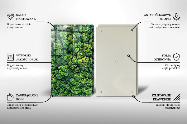 Deska do krojenia Natura rośliny mech