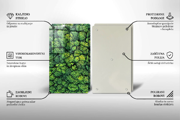 Deska do krojenia Natura rośliny mech