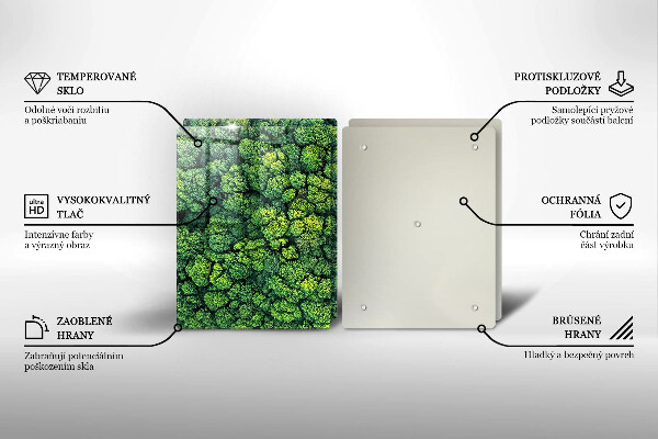 Deska do krojenia Natura rośliny mech