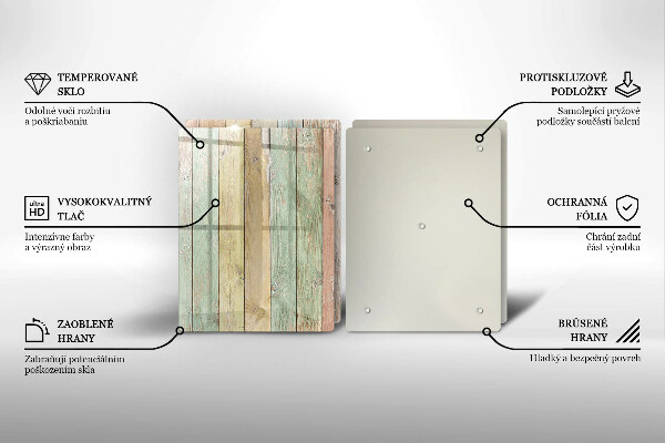 Deska do krojenia Kolorowe deski vintage