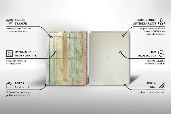 Deska do krojenia Kolorowe deski vintage