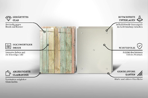 Deska do krojenia Kolorowe deski vintage