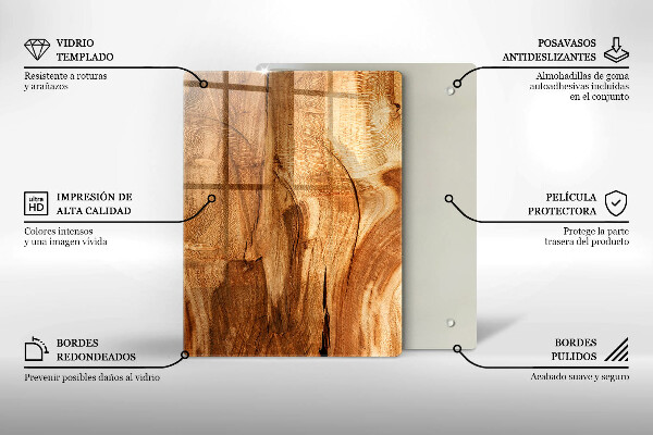 Deska kuchenna szklana Czerwone chili papryki