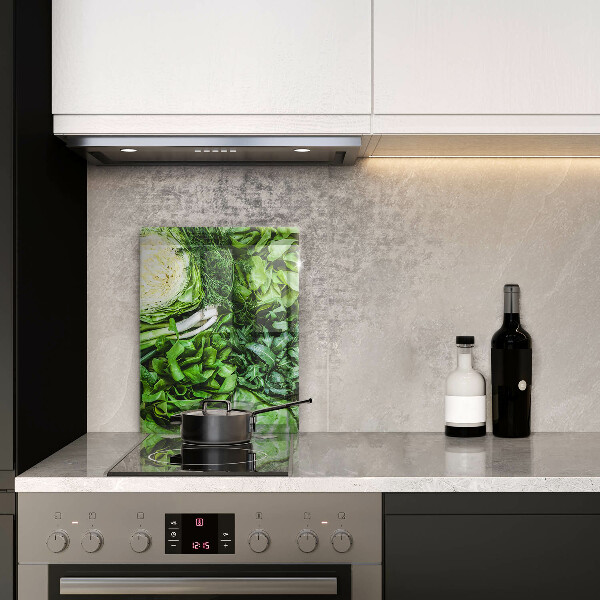 Deska kuchenna szklana Zielone warzywa