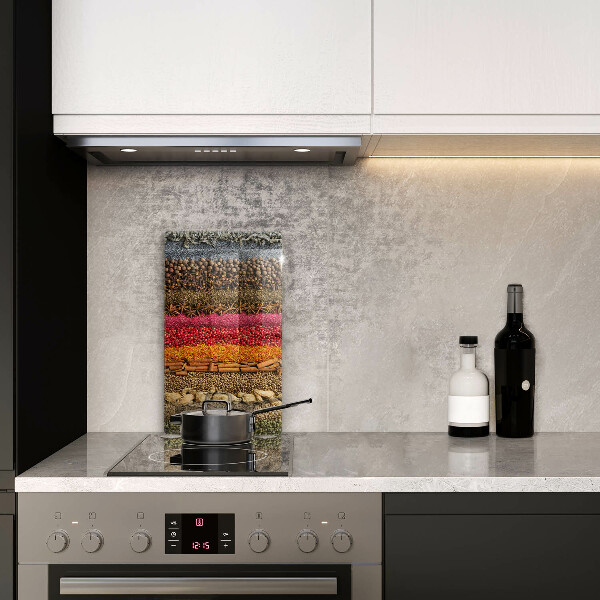 Deska kuchenna szklana Kolorowe przyprawy