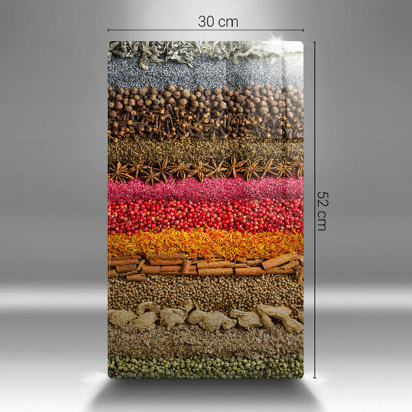 Deska kuchenna szklana Kolorowe przyprawy