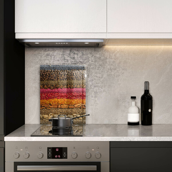 Deska kuchenna szklana Kolorowe przyprawy