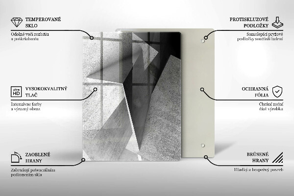 Deska kuchenna szklana Drewno tekstura