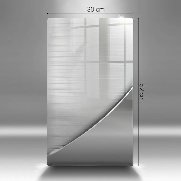 Deska kuchenna szklana Metalowe kształty