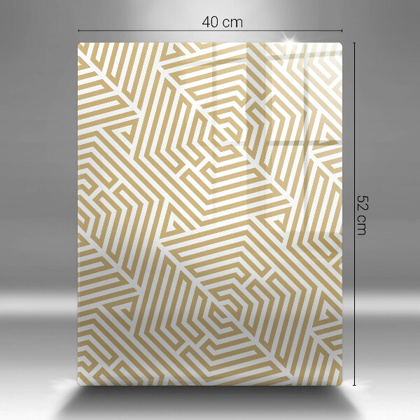 Deska kuchenna szklana Geometryczne linie