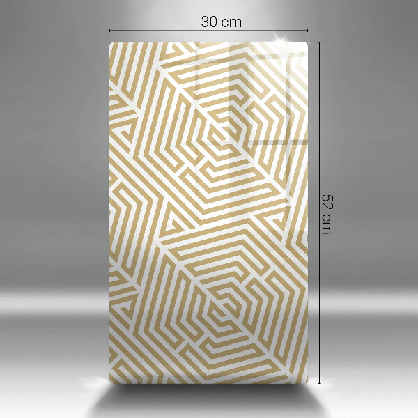 Deska kuchenna szklana Geometryczne linie