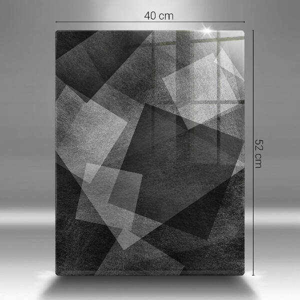 Deska kuchenna szklana Geometryczna abstrakcja