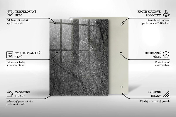 Deska kuchenna szklana Woda morskie fale