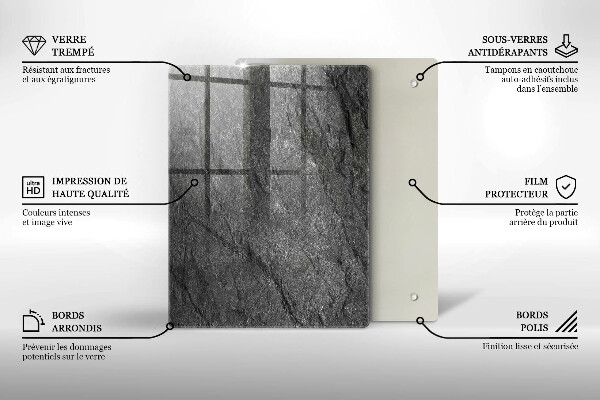 Deska kuchenna szklana Woda morskie fale