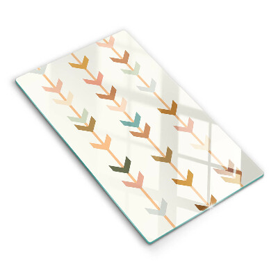 Deska kuchenna szklana Elementy geometryczne