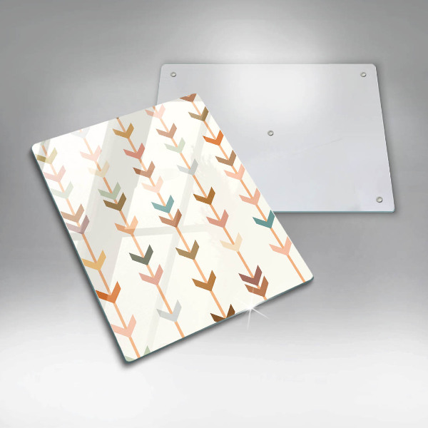 Deska kuchenna szklana Elementy geometryczne