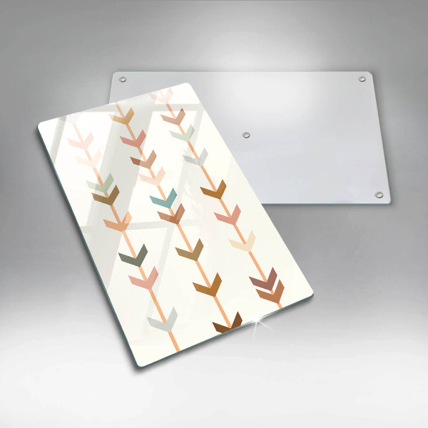 Deska kuchenna szklana Elementy geometryczne