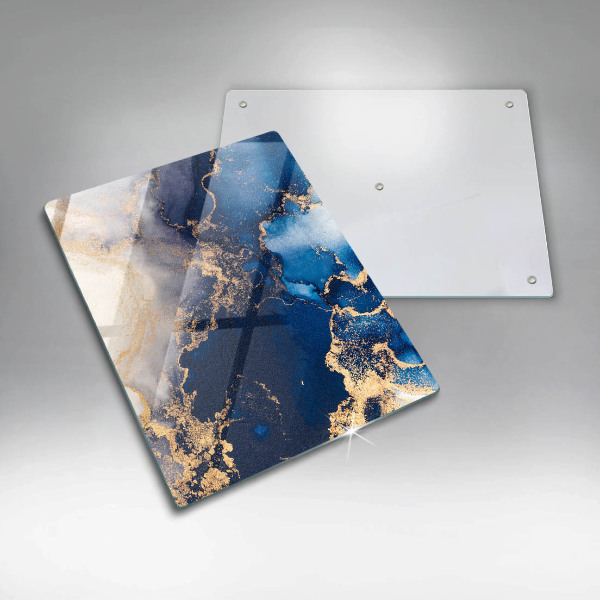 Deska kuchenna szklana Eleganckie tło i złoto