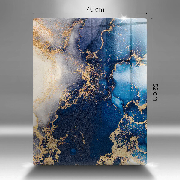 Deska kuchenna szklana Eleganckie tło i złoto