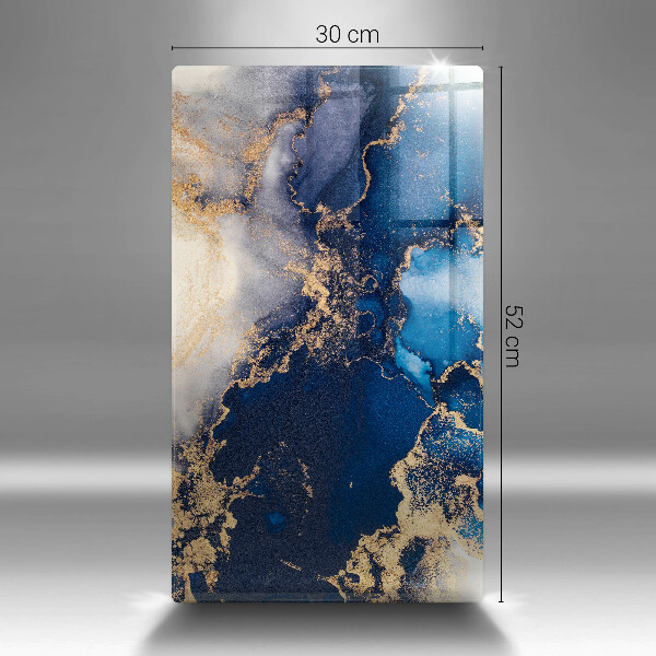 Deska kuchenna szklana Eleganckie tło i złoto