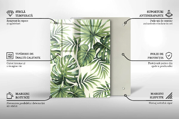 Deska kuchenna szklana Zimowe dekoracje