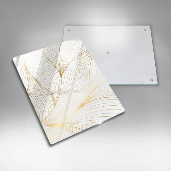 Deska kuchenna szklana Nowoczesny wzór linie