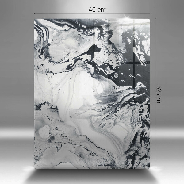 Deska kuchenna szklana Abstrakcja tusz