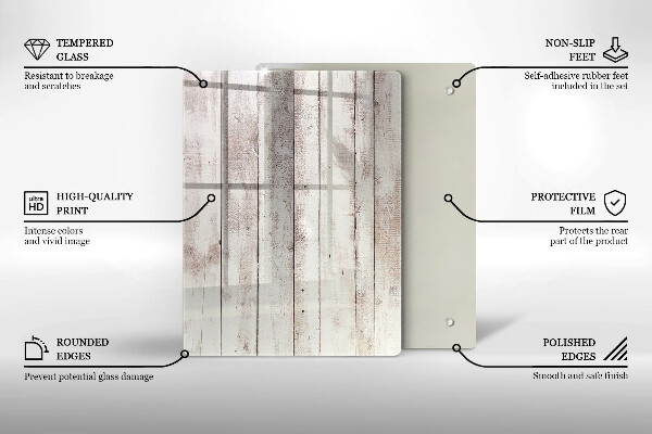 Deska kuchenna szklana Abstrakcja tusz