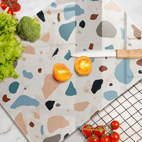 Deska kuchenna szklana Kamień ozdobny gres