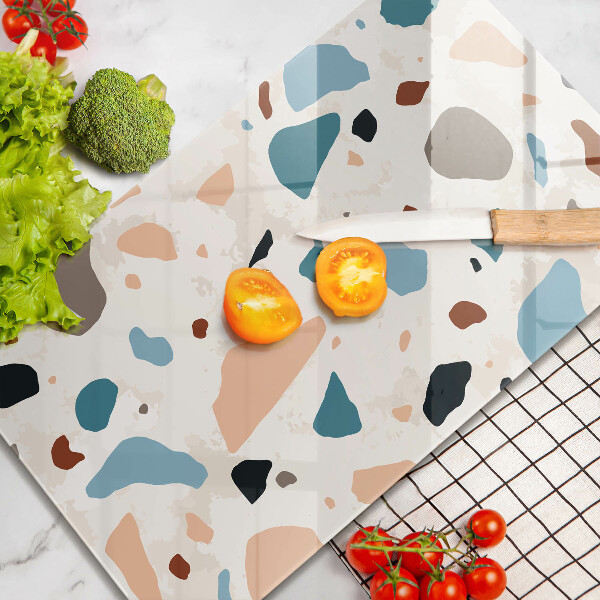 Deska kuchenna szklana Kamień ozdobny gres