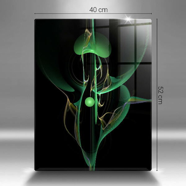 Deska kuchenna szklana Nowoczesna abstrakcja