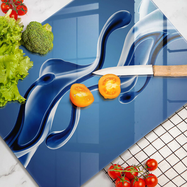 Deska kuchenna szklana Płynna abstrakcja