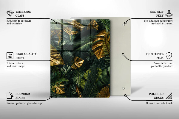 Deska kuchenna szklana Płynna abstrakcja