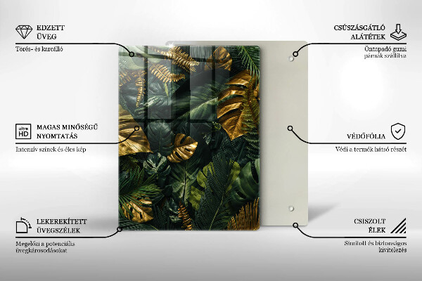 Deska kuchenna szklana Płynna abstrakcja