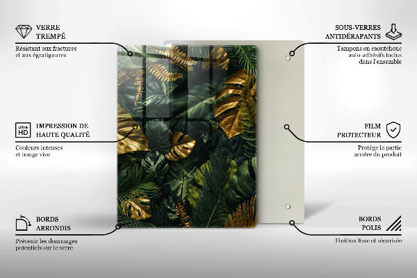 Deska kuchenna szklana Płynna abstrakcja