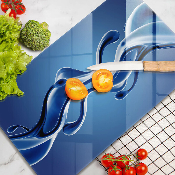 Deska kuchenna szklana Płynna abstrakcja