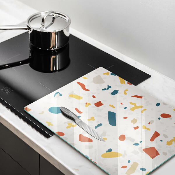 Deska kuchenna szklana Gres dekoracyjny kamień