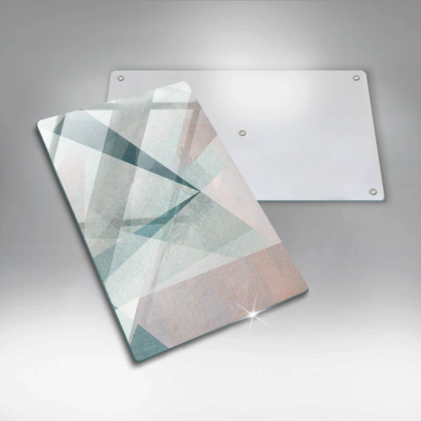 Deska kuchenna szklana Ostra abstrakcja