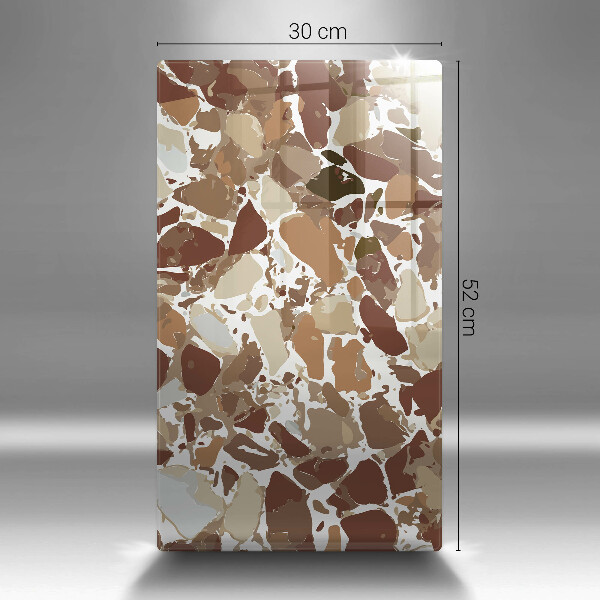 Deska kuchenna szklana Kamień ozdobne plamy