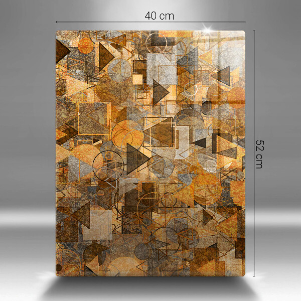 Deska kuchenna szklana Wzór figury geometryczne