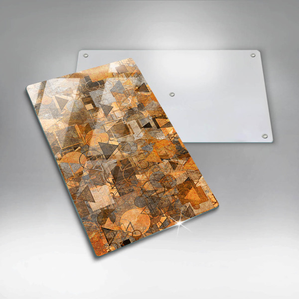 Deska kuchenna szklana Wzór figury geometryczne