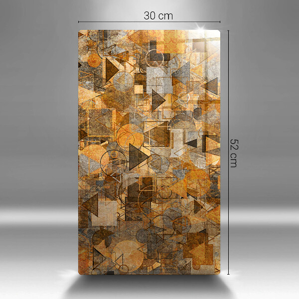 Deska kuchenna szklana Wzór figury geometryczne