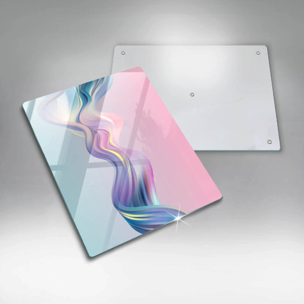 Deska kuchenna szklana Pastelowa abstrakcja